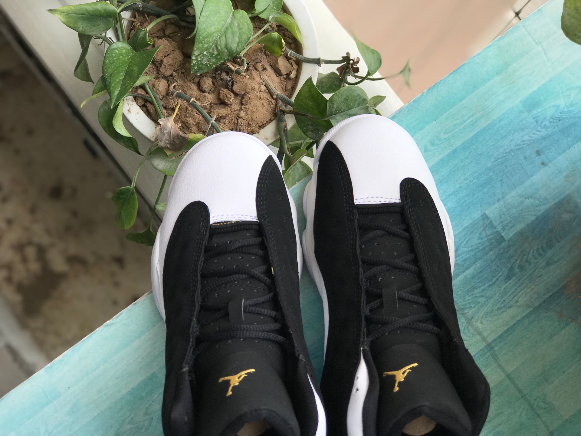 Nike Air Jordan 13 City Of Flight Gs Size Gum Black Gold White Girls 439358 021 10 - www.kickbulk.cc